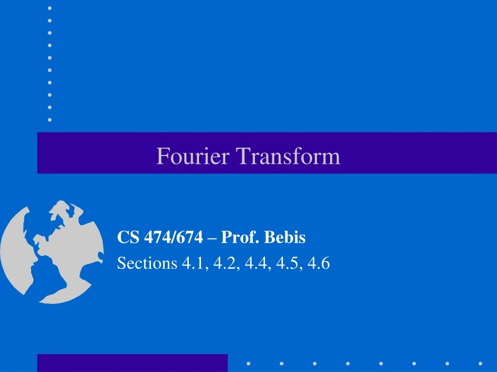 fourier transform