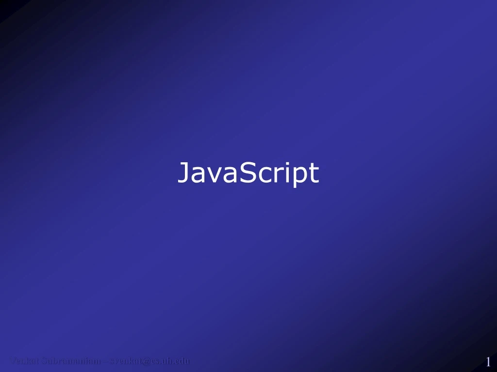 javascript