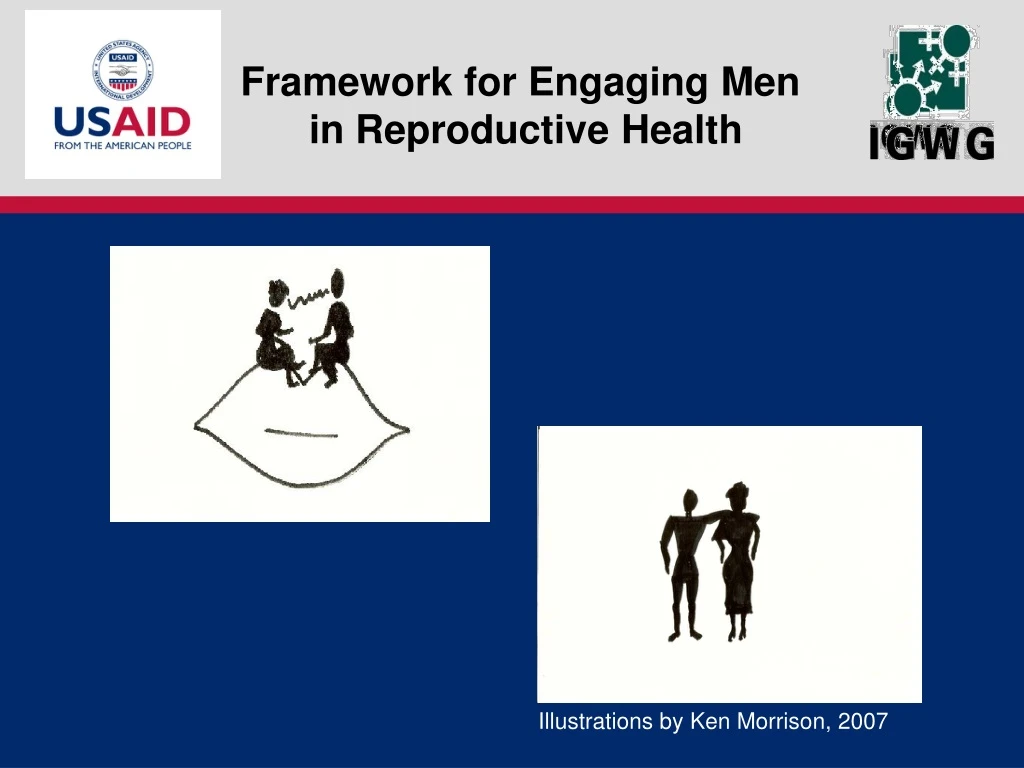 framework for engaging men in reproductive health