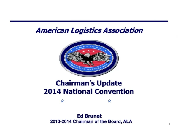2013-2014 Chairman of the Board, ALA