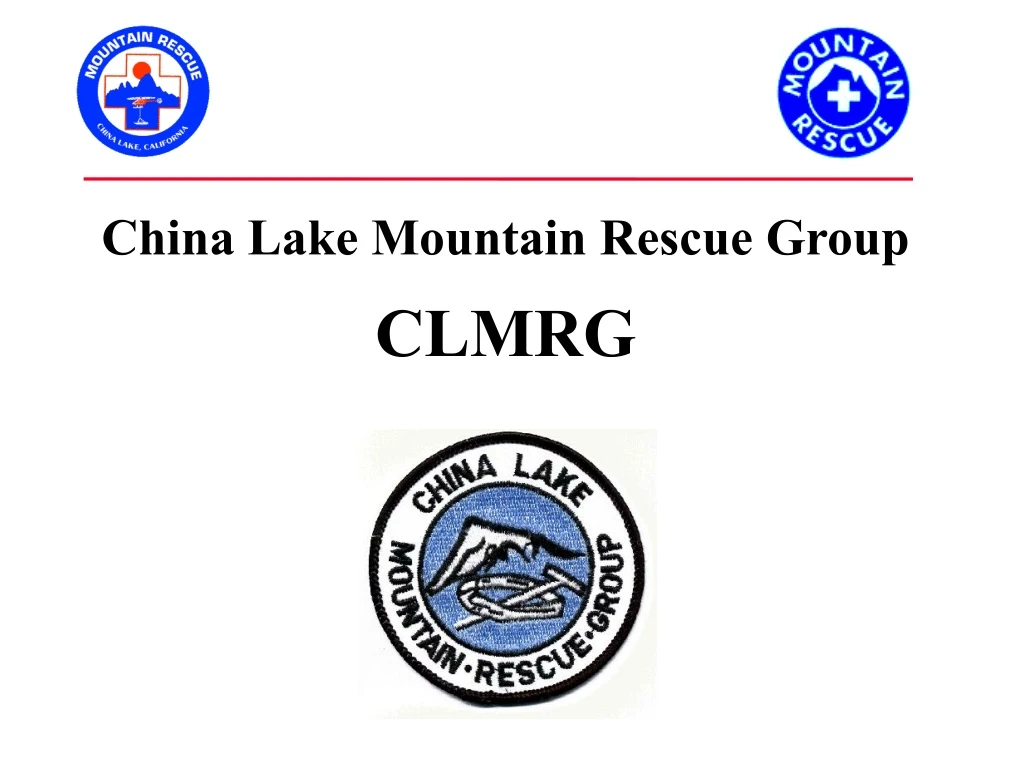 china lake mountain rescue group clmrg