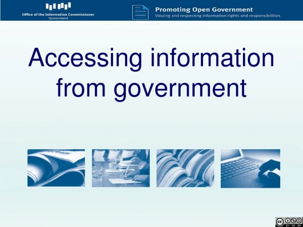Accessing information from government