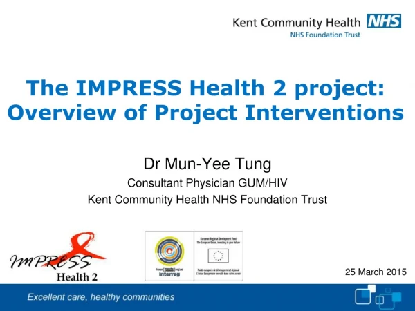 The IMPRESS Health 2 project: Overview of Project Interventions