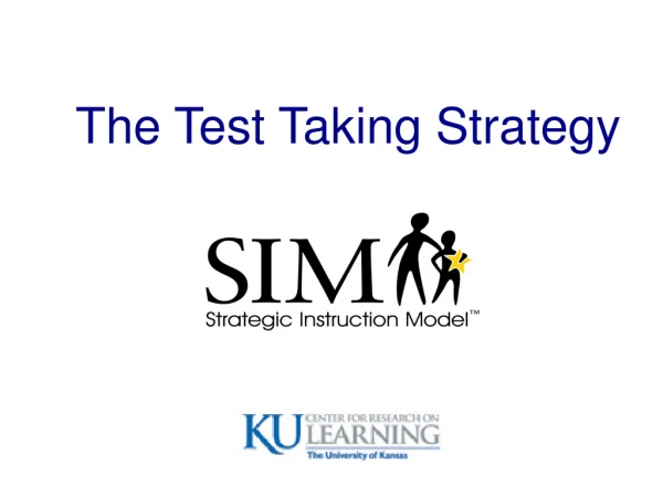 The Test Taking Strategy