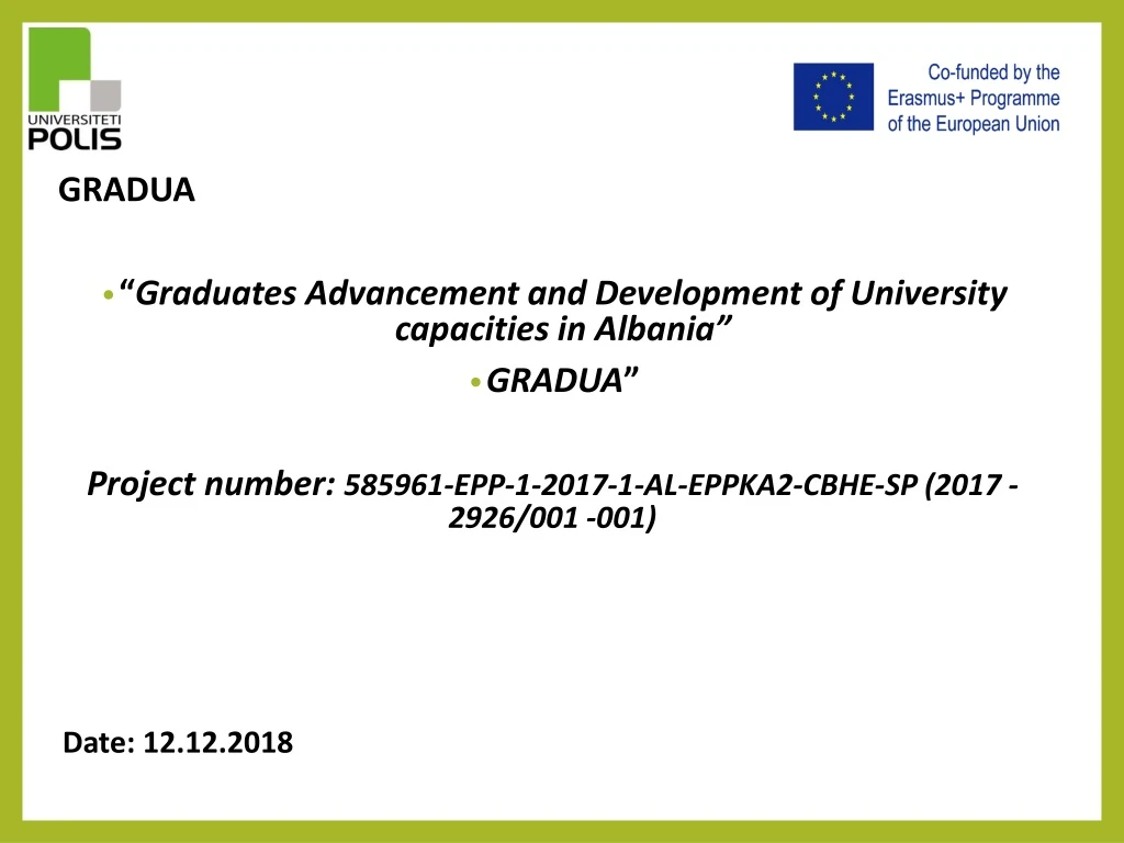 gradua g r aduates advancement and development