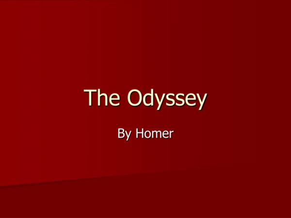 The Odyssey