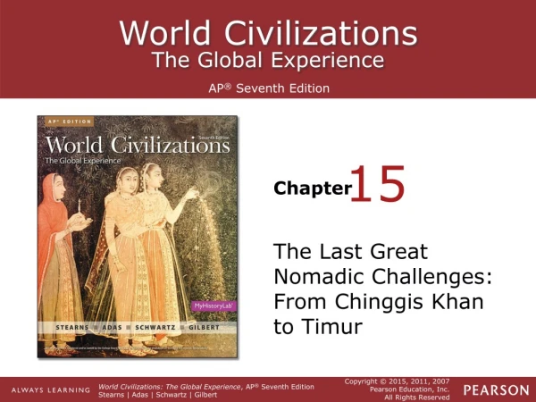 The Last Great Nomadic Challenges: From Chinggis Khan to Timur