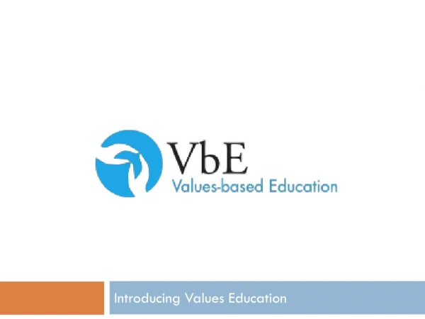 Introducing Values Education