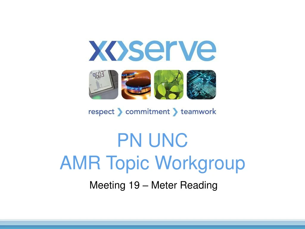 pn unc amr topic workgroup