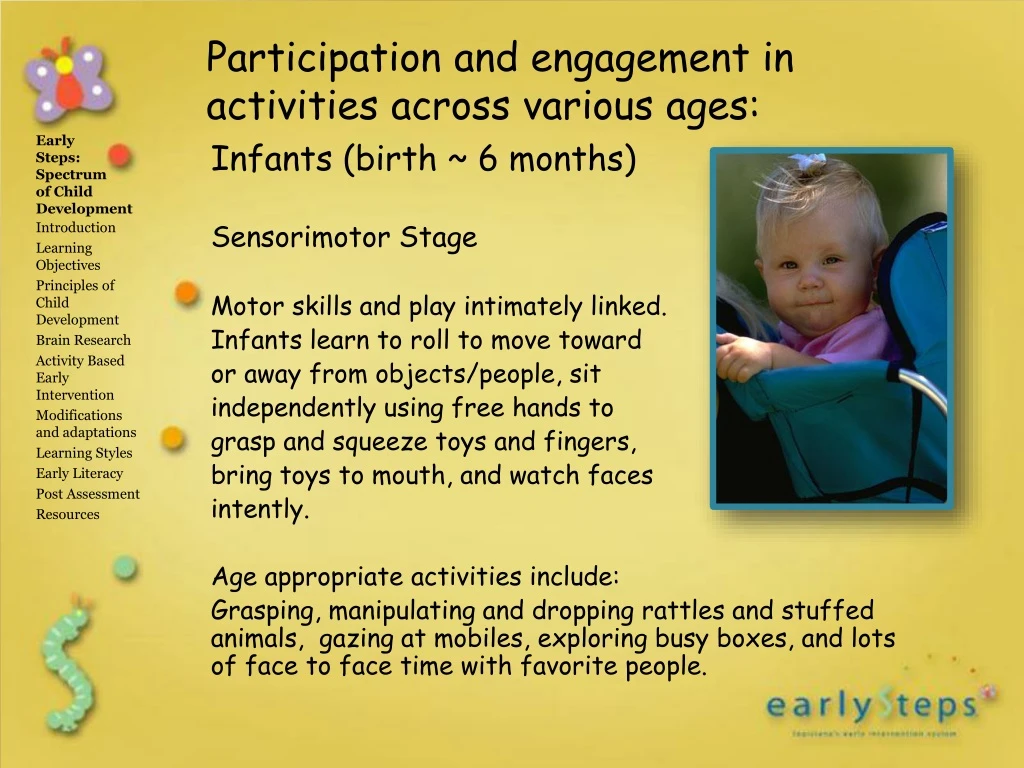 participation and engagement in activities across various ages