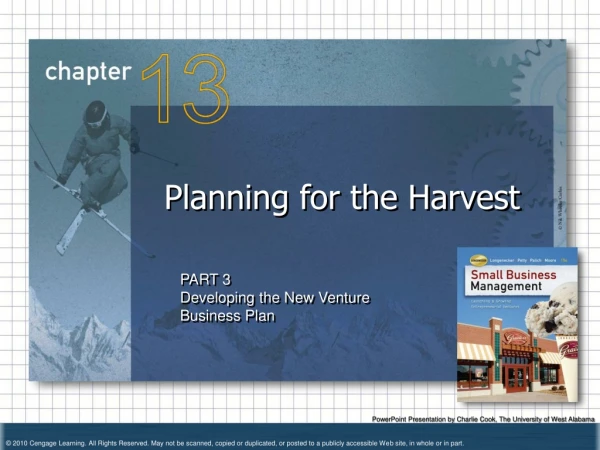 Planning for the Harvest