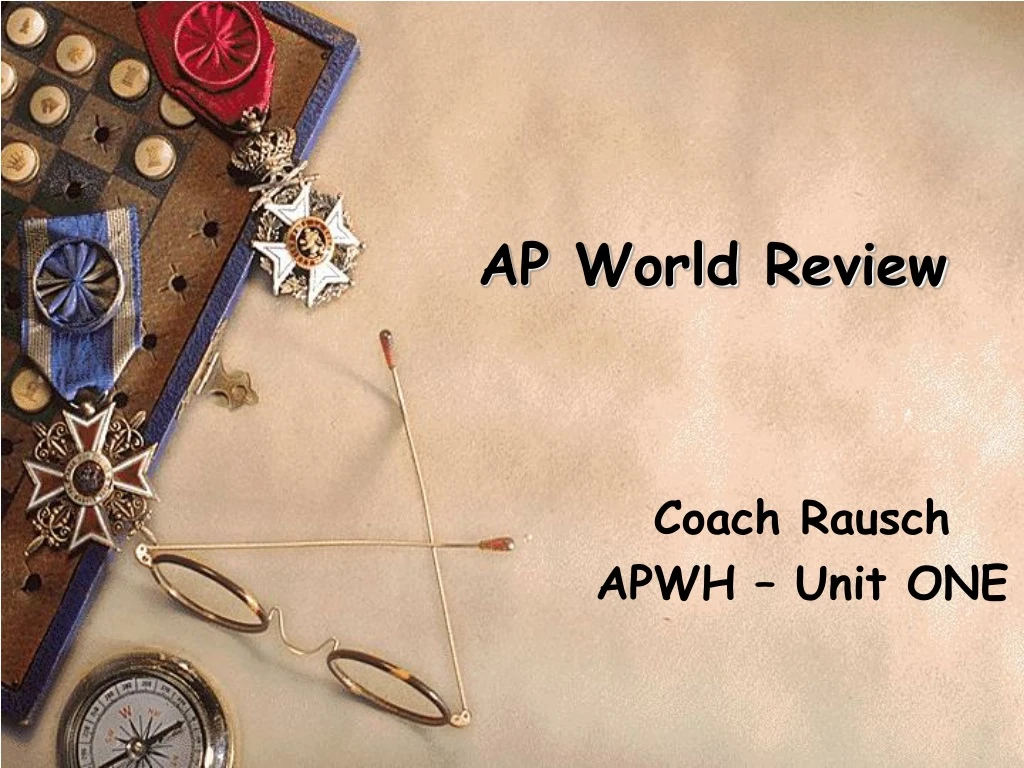 ap world review