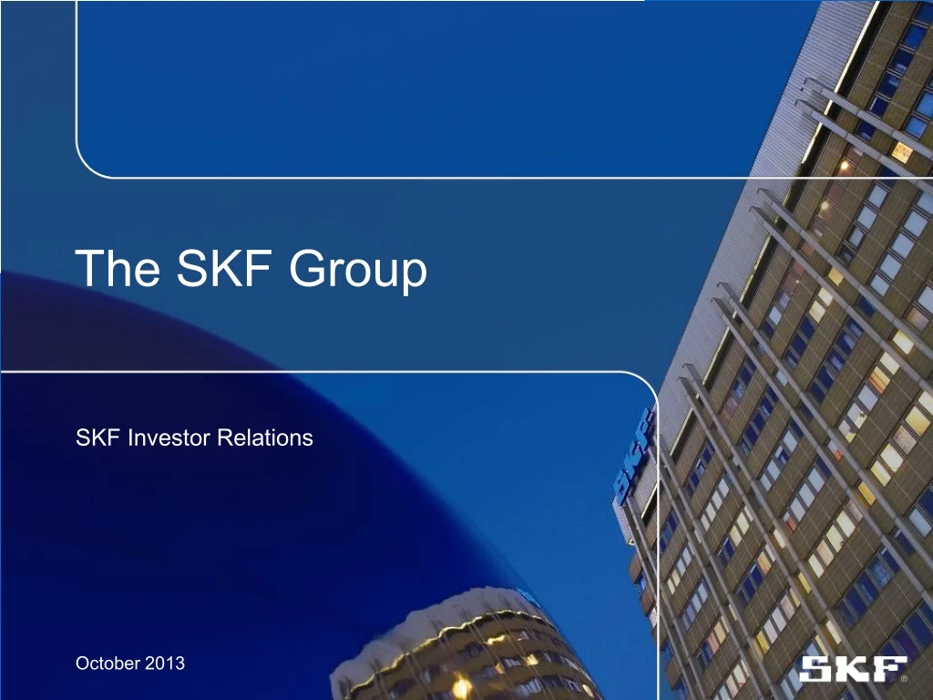 the skf group