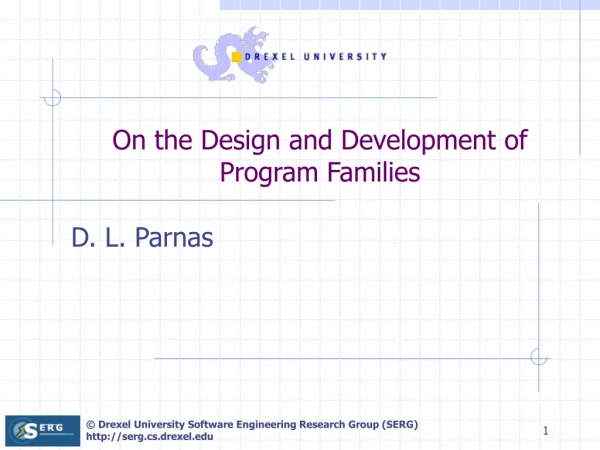 On the Design and Development of Program Families