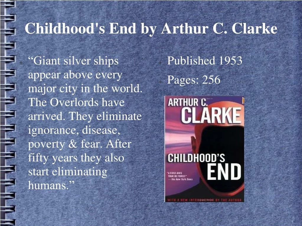 childhood s end by arthur c clarke
