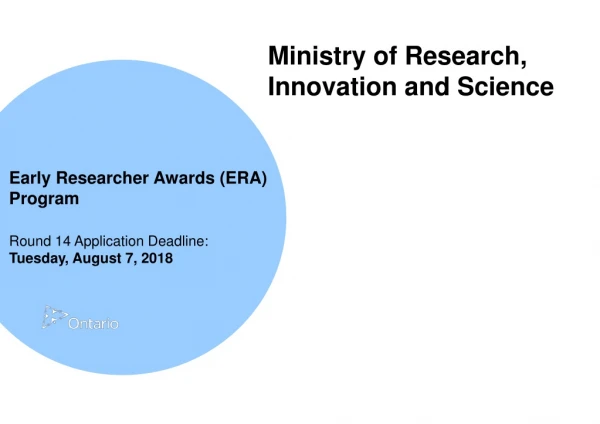 Ministry of Research, Innovation and Science