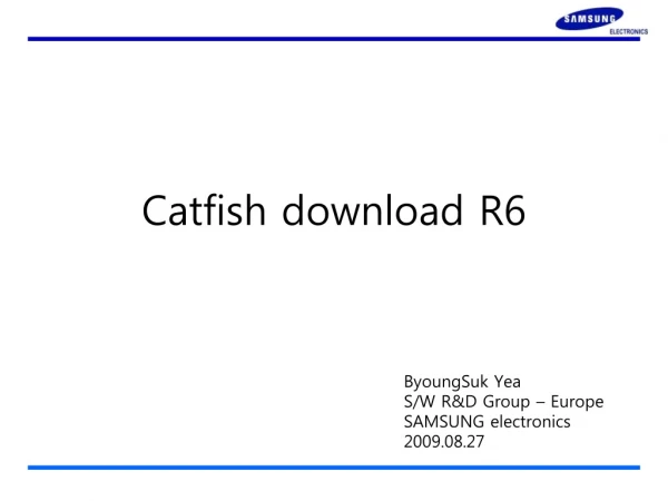 Catfish download R6