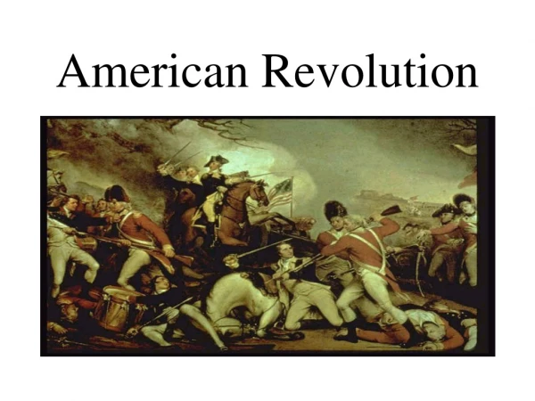 American Revolution