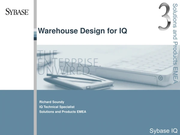 Warehouse Design for IQ