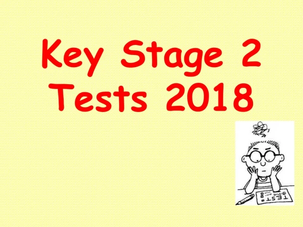 Key Stage 2 Tests 2018