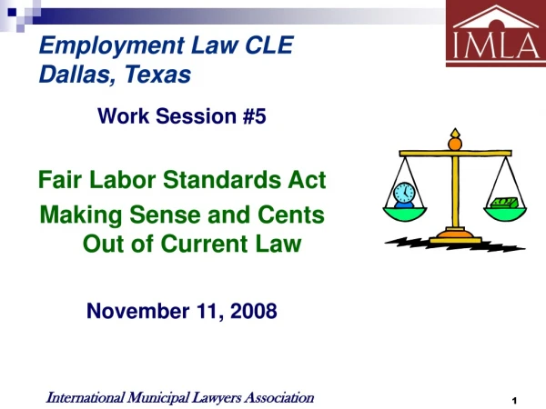 Employment Law CLE Dallas, Texas