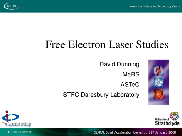 Free Electron Laser Studies