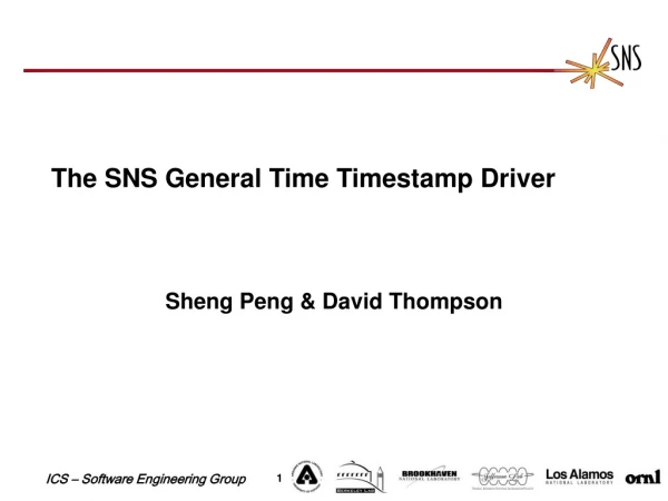 The SNS General Time Timestamp Driver
