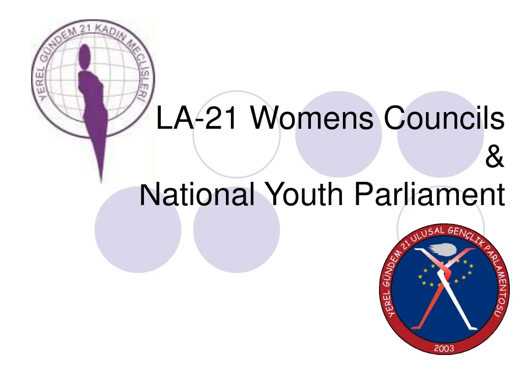 la 21 womens councils national youth parliament