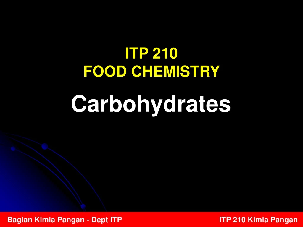 carbohydrates