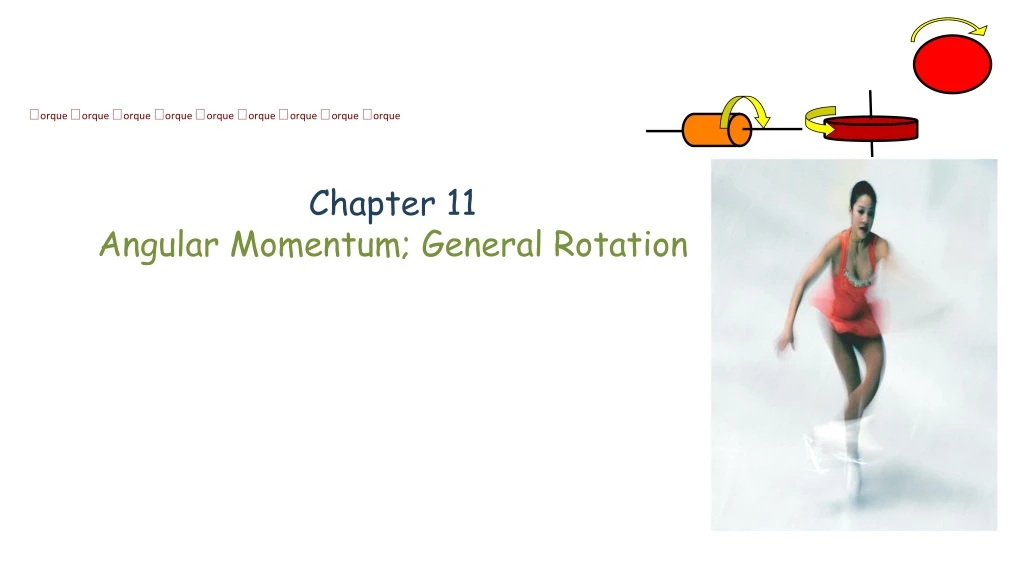 chapter 11 angular momentum general rotation