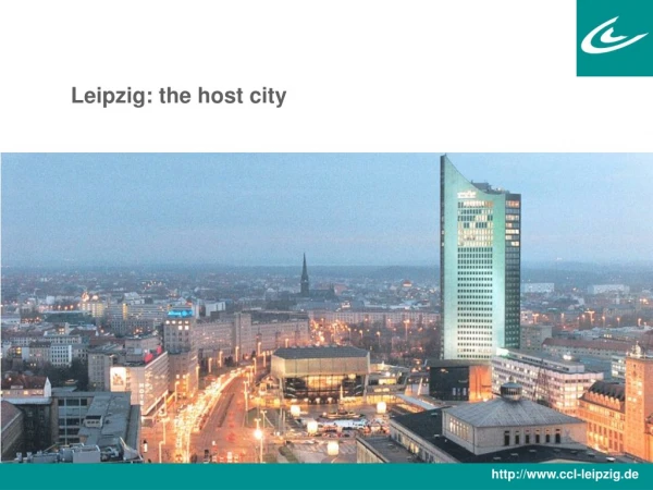 Leipzig: the host city