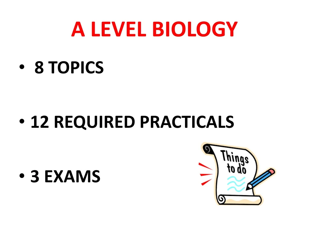 a level biology