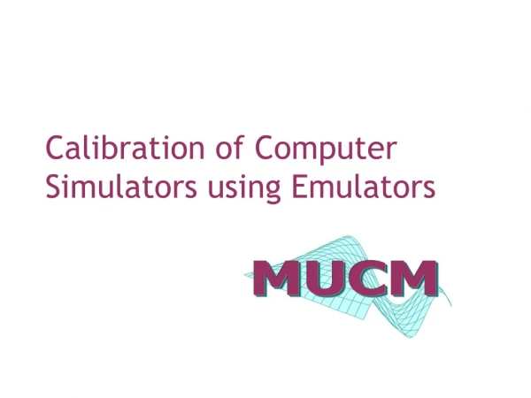 Calibration of Computer Simulators using Emulators