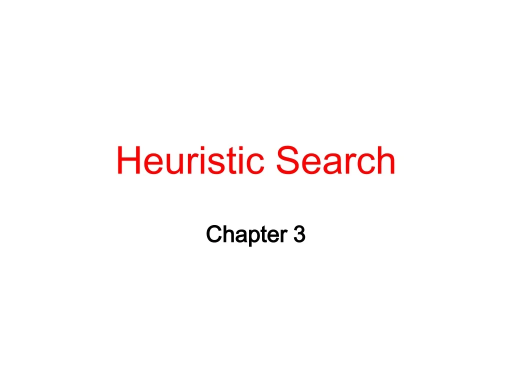 heuristic search