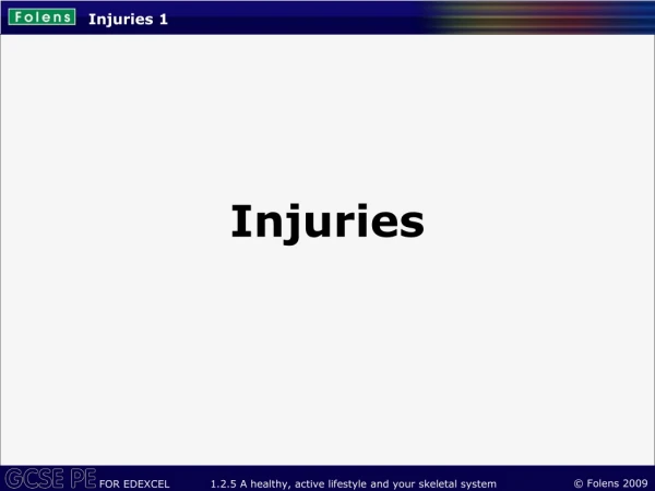 Injuries 1