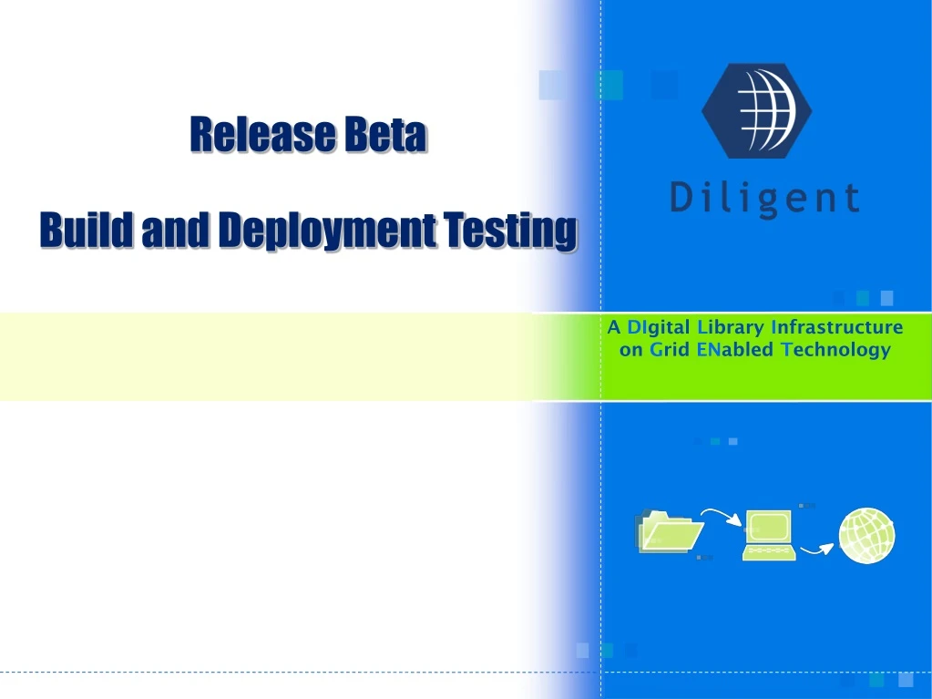 release beta build and deployment testing