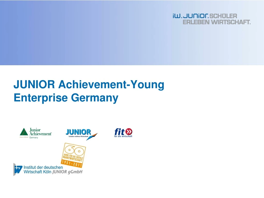 junior achievement young enterprise germany