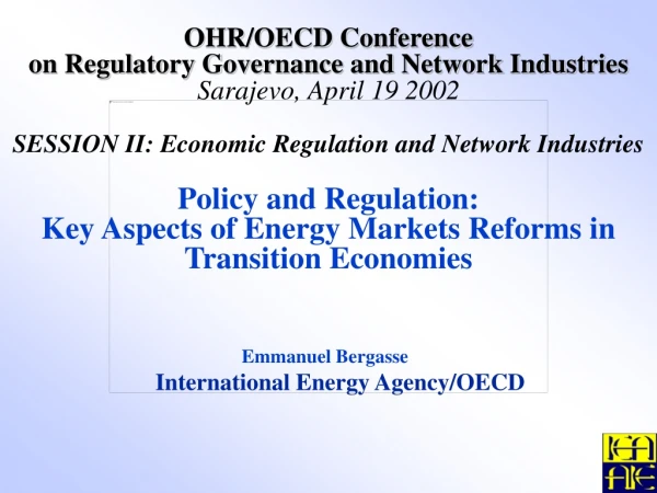 Emmanuel Bergasse International Energy Agency/OECD
