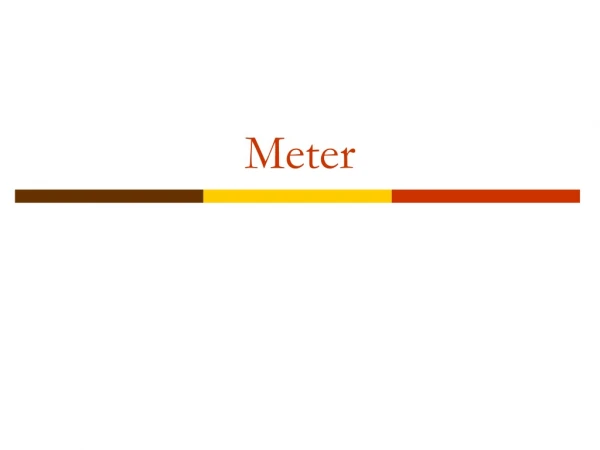 Meter