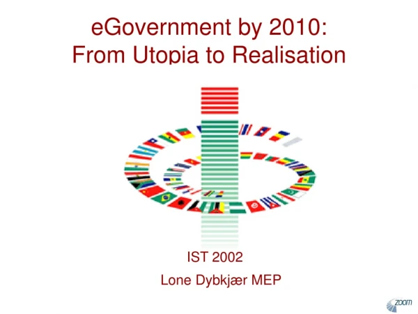 eGovernment by 2010:  From Utopia to Realisation