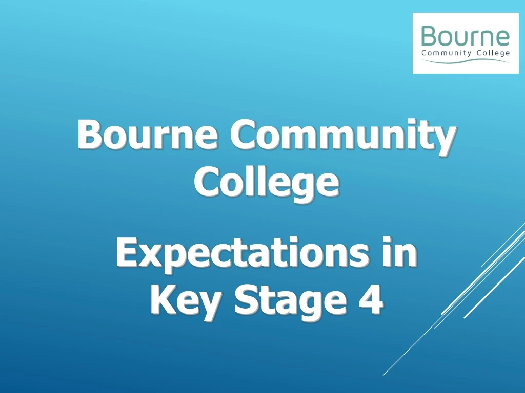 bourne community college expectations