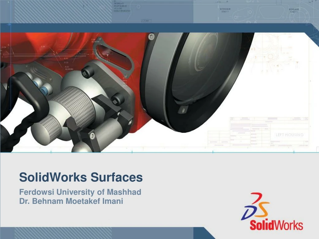 solidworks surfaces