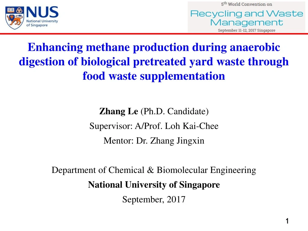 enhancing methane production during anaerobic