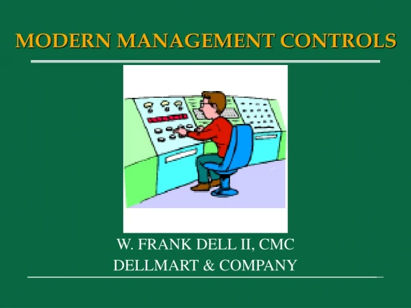 W. FRANK DELL II, CMC DELLMART &amp; COMPANY