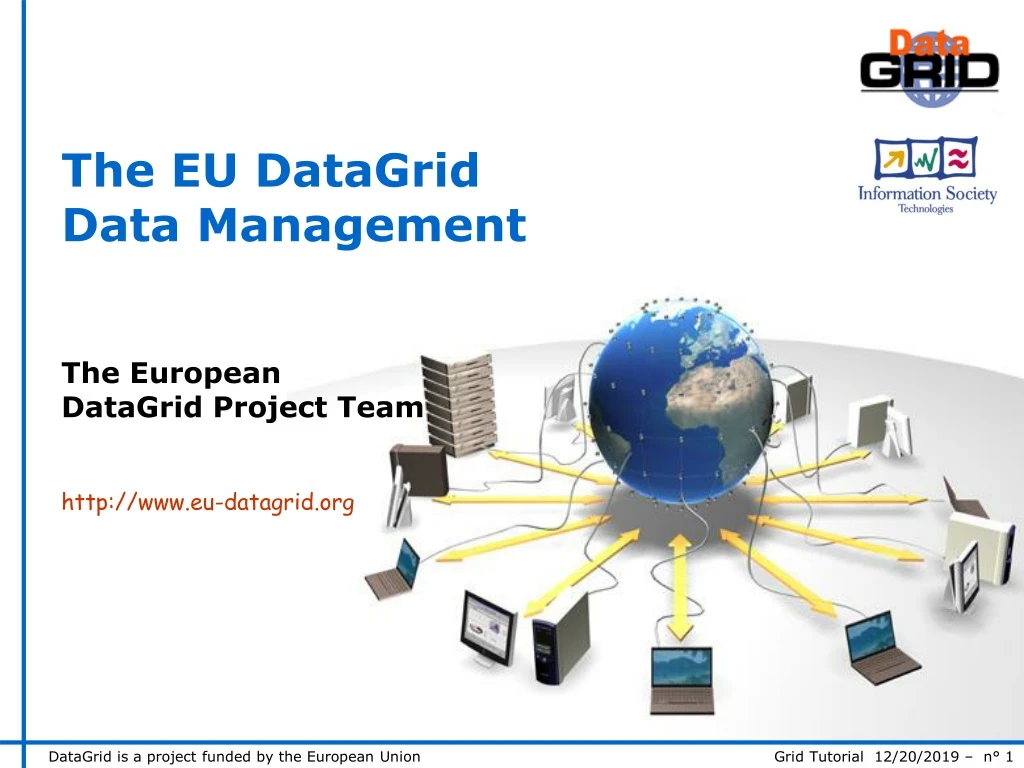 the eu datagrid data management