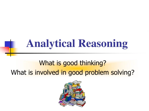 Analytical Reasoning