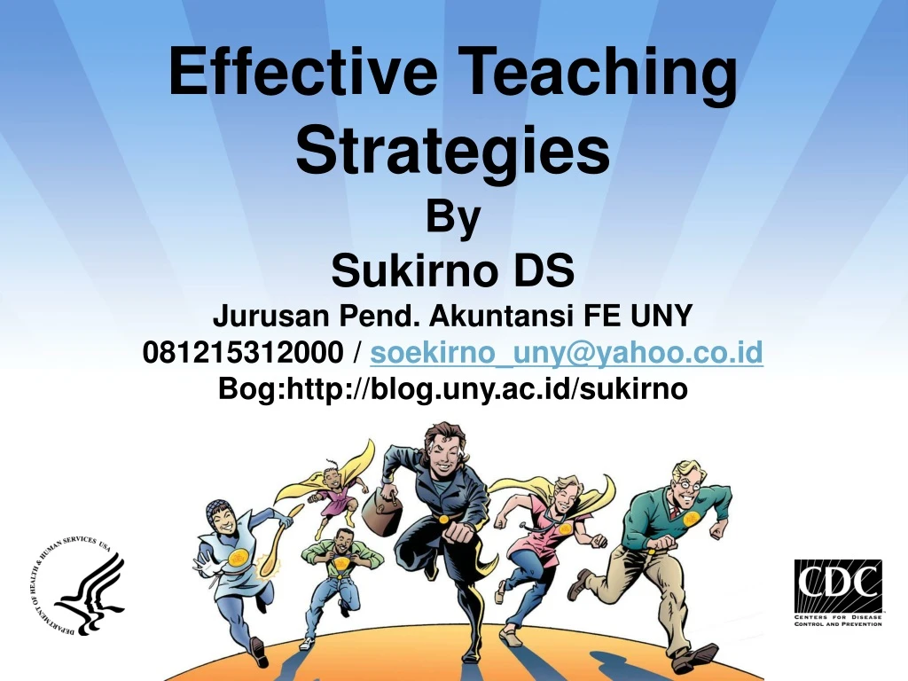 effective teaching strategies by sukirno
