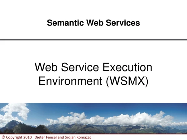 Semantic Web Services