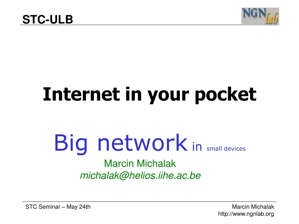 internet in your pocket