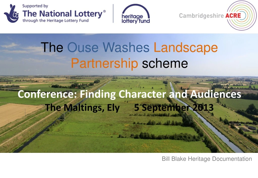 the ouse washes landscape partnership scheme